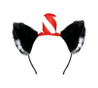 Fascia per capelli fatta a mano con orecchie da gattino, accessorio per cosplay, orecchie da gatto, travestimento in maschera, Halloween, cosplay