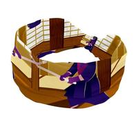 Fascia per capelli giapponese Kendo Dojo da donna, morbide e larghe, antiscivolo, per yoga, fitness, viaggi, palestra, accessori per capelli