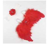 Fascia Per Capelli Golden Silver Angel Feather Wings with Leaves Fascia Ragazze Regali di compleanno Gifts Puntelli Neonato Accessori Fascia Per Capelli Donna(29)