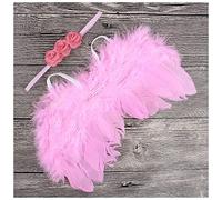 Fascia Per Capelli Golden Silver Angel Feather Wings with Leaves Fascia Ragazze Regali di compleanno Gifts Puntelli Neonato Accessori Fascia Per Capelli Donna(38)