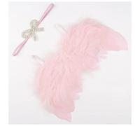 Fascia Per Capelli Golden Silver Angel Feather Wings with Leaves Fascia Ragazze Regali di compleanno Gifts Puntelli Neonato Accessori Fascia Per Capelli Donna(16)