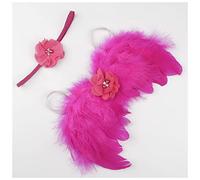 Fascia Per Capelli Golden Silver Angel Feather Wings with Leaves Fascia Ragazze Regali di compleanno Gifts Puntelli Neonato Accessori Fascia Per Capelli Donna(49)