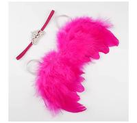 Fascia Per Capelli Golden Silver Angel Feather Wings with Leaves Fascia Ragazze Regali di compleanno Gifts Puntelli Neonato Accessori Fascia Per Capelli Donna(66)