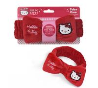 Fascia per capelli Hello Kitty - con lettere carine e larghe per donne e bambine - turbante OMG elasticizzato in pile idea regalo make-up - donne e bambini
