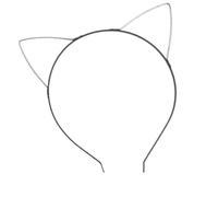 Fascia per capelli in lega di alta qualità con orecchie di gatto, pratica base artigianale pratica fascia in lega per progetti per adulti e bambini