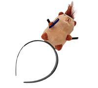 Fascia per capelli in peluche con animali - Cerchietto per capelli morbido capibara Kawaii, accessorio per lavare il viso, ampia fascia per copricapo spa, per capeli per la cura della p