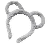 Fascia per capelli in peluche, Fasce per le donne per lavare il viso, Cerchio per trucco da donna carino, Cerchio per capelli in peluche, per capelli decorativi morbidi, Spugna imitazione