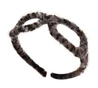 Fascia per capelli in peluche, fascia per occhiali da sole, copricapo per spa, copricapo con stampa leopardata per lavare il viso, doccia, per capelli