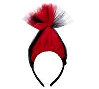 Fascia per capelli in rete traspirante per ragazze con adorabili decorazioni flessibili per feste in costume accessori per giochi di ruolo