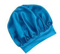 Fascia per capelli in seta per dormire, anti, lussuosa cuffia in raso, per donne e ragazze, per il trucco dei capelli, asciugamano in raso per la notte e la protezione dei capelli ricci