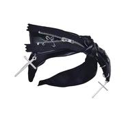Fascia per capelli in stile punk con fiocco, in stile gotico, accessorio per capelli alla moda alternativa