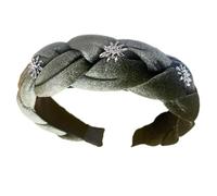 Fascia per capelli intrecciata con scenario multiplo, altezza e comfort, unisex, per sport e incidenti familiari, fascia per capelli intrecciata modificabile