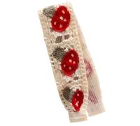 Fascia per capelli lavorata a maglia con chiusura magica morbida elastica per donne e uomini accessorio alla moda retrò opzione di colore multipla cravatta per capelli alla moda multifunzionale