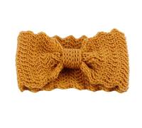 Fascia Per Capelli Lavorata A Maglia Per Donna Cerchietto for capelli da donna con fiocco elastico laterale largo lavorato a maglia (Color : Colour 1, Size : Free Size)