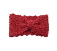 Fascia Per Capelli Lavorata A Maglia Per Donna Cerchietto for capelli da donna con fiocco elastico laterale largo lavorato a maglia (Color : Colour 3, Size : Free Size)