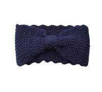 Fascia Per Capelli Lavorata A Maglia Per Donna Cerchietto for capelli da donna con fiocco elastico laterale largo lavorato a maglia (Color : Colour 4, Size : Free Size)