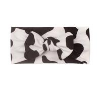 Fascia per capelli leopardata per bambini, set di fasce per capelli comode ed elasticizzate, confezione con, morbide fasce in nylon in cotone elastico, boutique alla per bambine senza due