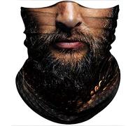 Fascia per Capelli Men with Beard Handsome Elastico Sciarpa A Mezza Faccia Elegante Passamontagna per Pesca Escursionismo Bambini