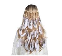 Fascia Per Capelli Moda for donna Accessori for capelli Peacock Piuma Turbante Le signore Regola Hairband Fascia Per Capelli Donna(CB0334-A)