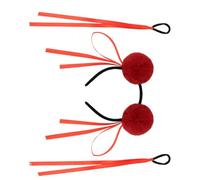 Fascia per capelli multiuso Necha Buns, accessorio per capelli con personaggi del film, cosplay, acconciature per tutti i giorni, fascia in peluche
