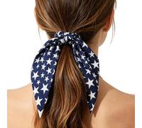 Fascia per capelli patriottica ad alta elasticità per il 4 luglio | Fiocchi per capelli per il giorno dell'indipendenza per fidanzata, madre, moglie, festa dell'indipendenza, vacanze, festa