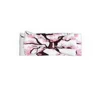 Fascia per capelli per bambine con fiori di ciliegio, in poliestere morbido ed elastico, perfetta per neonati, 0-6 mesi, regalo per bambini, accessorio fotografico