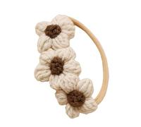 Fascia per capelli per bambini a maglia per 100 giorni fotografia morbida e sicura traspirante per la testa del bambino accessori di scena