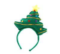 Fascia per capelli per bambini con albero di Natale scintillante, accessori per capelli per feste, eventi di famiglia, accessori di Natale per genitori e bambini