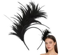 Fascia per capelli per carnevale, vestibilità comoda, 20 x 20 cm, Fe A-tHer, fascia per le vacanze, comoda da usare, per donne, celebrazioni stagionali, riunioni di famiglia, concerti, eventi, scuola