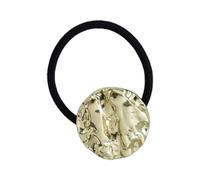 Fascia per capelli per coda di cavallo, supporto geometrico per coda di cavallo, in metallo alla moda, per amici, famiglia, donne, ragazze, tutti i giorni