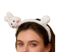 Fascia Per Capelli Per Donne Morbido E Adorabile Animale Da Cartone Animato | Fascia Per Bellezza E Trucco Per Viaggio Vacanza Casa Bagno Feste Appartamento Scuola