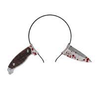 Fascia per capelli per Halloween, divertente accessorio horror, costume per Halloween, per casa infestata, travestimento, cosplay, teatro, spettacoli scolastici, parchi ricreativi, vacanze, foto
