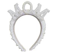 Fascia per capelli piena di perle per la mamma concepita da signora fascia per capelli splendida fascia per capelli per mamma baby shower festa