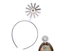 Fascia per Capelli Ragazze,Fascia con Clip Caricabile Rotante | per Styling Moderni di Tendenze Indossabili Quotidianamente Moda Casual per Viaggi Live Streaming Palcoscenico e Eventi a