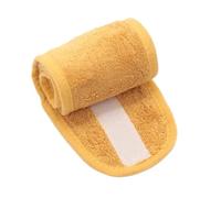 Fascia per capelli regolabile per SPA Fascia larga per capelli yoga vasca doccia trucco lavaggio viso fascia per capelli lavaggio asciugamani morbidi accessori cuffia da doccia (arancione)
