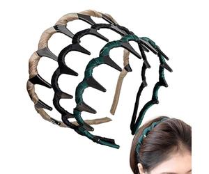 Fascia per capelli retrò con teschio - copricapo artificiale che aumenta il volume, classico stile vintage, facile da trasportare | Elegante accento alla di tutti i giorni per Fra