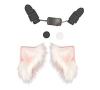 Fascia per capelli ricaricabile con orecchie di gatto attivata dal movimento con design tattile gravità automatica per orecchie di animali per eventi in costume anime cosplay accessori