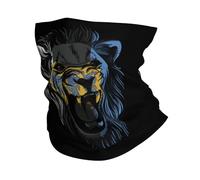 Fascia per Capelli Roaring Angry Lion And Estonians Flag Elegante Headwrap Unisex Scaldacollo per Yoga Campeggio Escursionismo