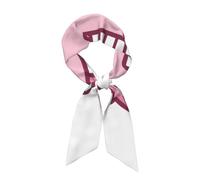 Fascia per capelli/sciarpa leggera e alla moda con axolotl rosa che si gusta le patatine, ideale per donna - Sciarpa versatile, fascia per capelli, cintura e pareo, perfetta per tutti i giorni, la sp