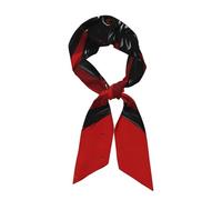 Fascia per capelli/sciarpa leggera e alla moda con stampa ragno per donna - Sciarpa versatile per il collo, fascia per capelli, cintura e pareo, ideale per tutti i giorni, la spiaggia e come idea reg