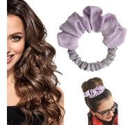 Fascia per capelli senza calore, senza calore, per dormire senza calore, arricciacapelli senza calore, per capelli lunghi durante la notte (viola)