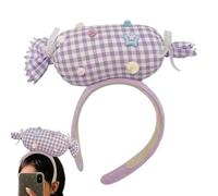 Fascia Per Capelli Stile Candy | Fascia 3D Per Donne E Ragazze | Fasce Copricapo Headdress Festive Per La Dei Capelli Natale Compleanno Festa | Costume E Outfit Per Amici Celebrazione E Evento