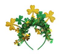 Fascia per Capelli Tema Irlandese, Accessorio St. Patrick's Day, Costume, Donna, Uomo, Copricapo Verde- Style B