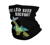 Fascia per Capelli UFO Alieno E Bigfoot Luna Multifunzione Passamontagna Elastico Protezione del Viso per Ciclismo Yoga Outdoor attività