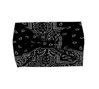 Fascia per capelli unisex da donna, con stampa casual, per yoga, sport, elastica, assorbe il sudore, accessorio per lo yoga