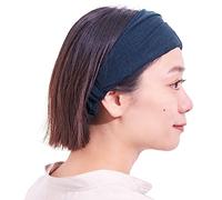 Fascia Per Capelli Uomo Bandana Cotone Donna - Fasce Cotone Biologico Testa Fascette Capelli Sportiva Pirata Marino M