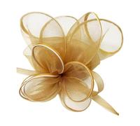 Fascia per capelli vintage con fiore a rete nera e forcina, accessori per capelli per varie occasioni