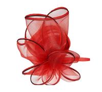 Fascia per capelli vintage con fiore a rete nera e forcina, accessori per capelli per varie occasioni