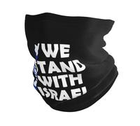 Fascia per Capelli We Stand with Israel Versatili Sciarpa A Mezza Faccia Antivento Passamontagna per Sports Motocicletta Adulto