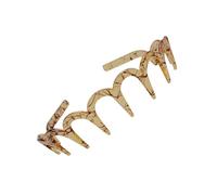 Fascia per capelli zigzag, fascia per denti di squalo, Fascia per la moda sportiva, Copricapo antiscivolo, fascia per il trucco, cerchio per capelli unisex per lavare il viso, cura della pelle, docc